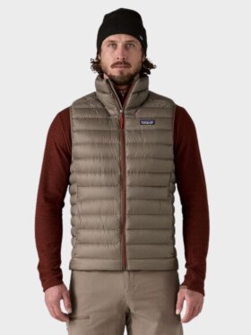 Patagonia - Down Sweater Vest - Mens - Marlow Brown