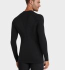 Falke - Long-sleeve Wool Tech Skiundertrøje - Herre - Sort