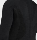 Falke - Long-sleeve Wool Tech Skiundertrøje - Herre - Sort