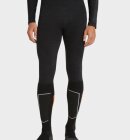 Falke - 3/4 Wool Tech Skiunderbukser - Mens - Black