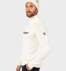 Rossignol - Odysseus Halfzip Merino Strik - Mænd - Nature White