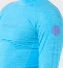 Rip Curl - Dawn Patrol UV Long Sleeve Rash Guard - Mænd - Blue Paint