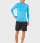Rip Curl - Dawn Patrol UV Long Sleeve Rash Guard - Mænd - Blue Paint