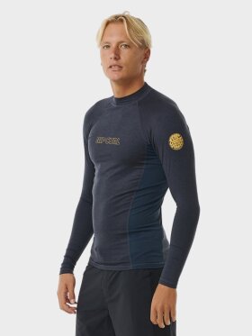 Rip Curl - Dawn Patrol UV Long Sleeve Rash Guard - Mænd - Navy Marle