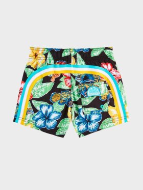 Sundek - Boardshort Flower Print - Mens - Black 