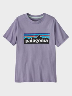 Patagonia - Kids' P-6 Logo T-Shirt - Rock Rush Purple 