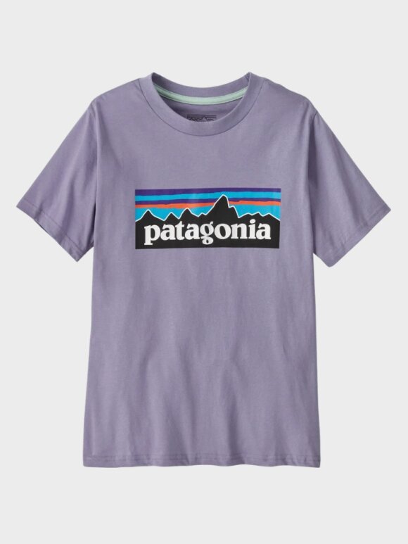 Patagonia - Kids' P-6 Logo T-Shirt - Rock Rush Purple 