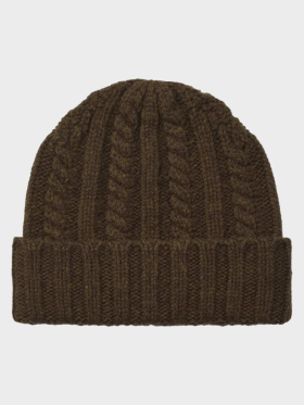 State of Wow - Cable Beanie - Unisex - Army