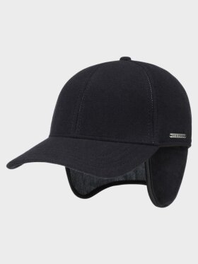 STETSON - Baseball Wool/Cashmere Cap - Unisex - Navy