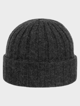 STETSON - Cashmere Beanie  - Unisex - Anthrecite Melange 