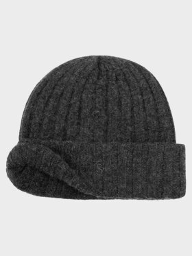 STETSON - Cashmere Beanie  - Unisex - Anthrecite Melange 