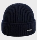 STETSON - Merino Beanie  - Unisex - Navy