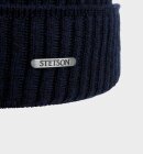 STETSON - Merino Beanie  - Unisex - Navy