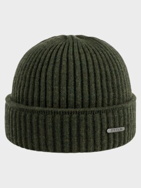 STETSON - Merino Beanie  - Unisex - Deep Forrest