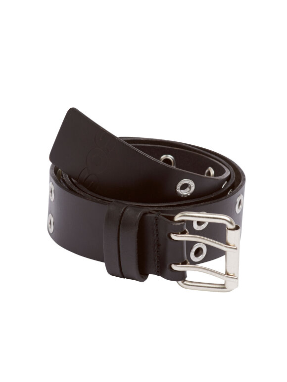 SOS RIVET LEATHER BELT