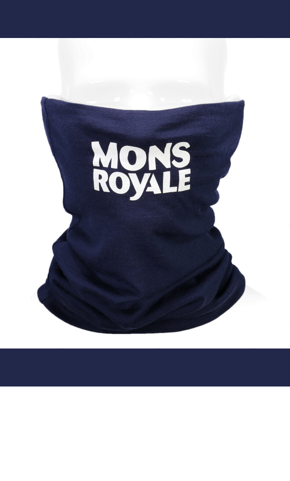 MONS ROYALE DOUBLE UP NECKWARMER