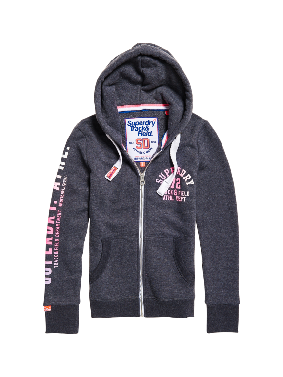 Superdry - SUPERDRY TRACK&FIELD SWEATSHIRT | MIAMI CHARCOAL