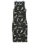 Superdry - SUPERDRY BEACH LEAF DRESS | TROPICAL CHARCOAL