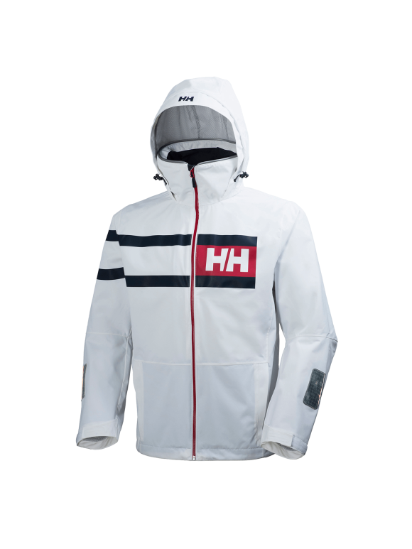 HELLY HANSEN SALT POWER JAKKE TIL MÆND | WHITE