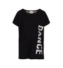 PETIT BY SOFIE SCHNOOR FITNESS T-SHIRT | BLACK