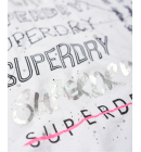SUPERDRY RADICAL BOYFRIEND TEE | CHALK WHITE