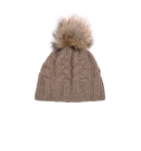 PARAJUMPERS WOMENS CABLE HAT | ROPE MELANGE