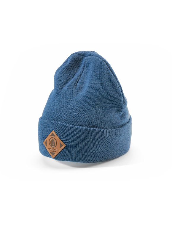UPFRONT OFFICIAL UF FOLD BEANIE | DUSTY BLUE