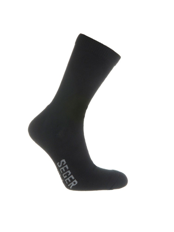 SEGER LINER SOCK WOOL | BLACK