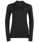 ODLO WOMENS SUW TOP STAND-UP COLLAR L/S 100% MERINO SKIUNDERTRØJE